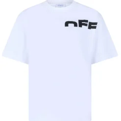 Off-White T-shirt-- White Shared Logo T-Shirt - Exclusive Luxury Collection - Avvenice