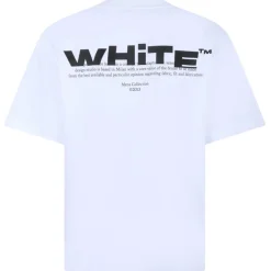 Off-White T-shirt-- White Shared Logo T-Shirt - Exclusive Luxury Collection - Avvenice