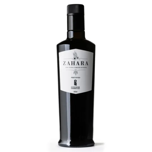 Oleificio Guccione Oil & Vinegar-- Zahara - Sicilian Extra Virgin Olive Oil - Italian - Box - High Quality - 500 ml - Avvenice
