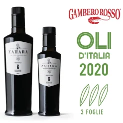 Oleificio Guccione Oil & Vinegar-- Zahara - Sicilian Extra Virgin Olive Oil - Italian - Box - High Quality - 500 ml - Avvenice