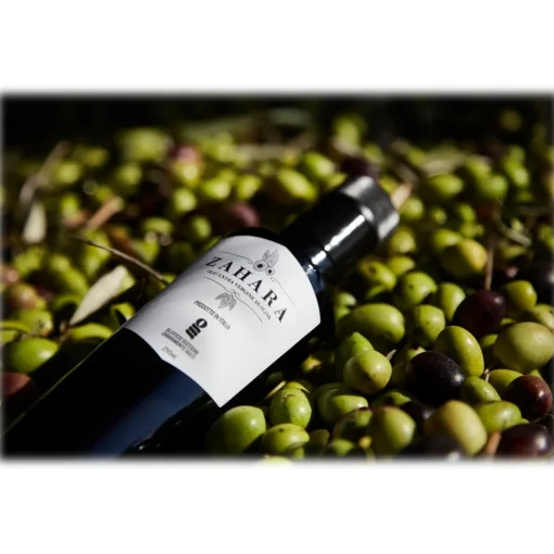 Oleificio Guccione Oil & Vinegar-- Zahara - Sicilian Extra Virgin Olive Oil - Italian - Box - High Quality - 500 ml - Avvenice