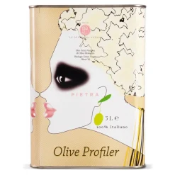 Olio le Donne del Notaio Oil & Vinegar-- Olive Profiler - Tin - Extra Virgin Olive Oil - Artisan - Italian High Quality - 3 l - Avvenice