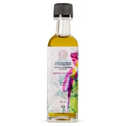 Olio le Donne del Notaio Oil & Vinegar-- Donna dei Ferri - Glass Bottle - Extra Virgin Olive Oil - Artisan - Italian High Quality - 60 ml - Avvenice