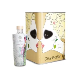 Olio le Donne del Notaio Oil & Vinegar-- Box 2 - Extra Virgin Olive Oil - Artisan - Italian High Quality Oil - Abruzzo - 2 l + 200 ml - Avvenice