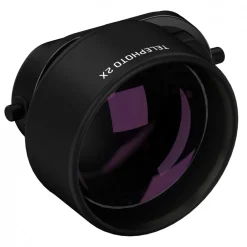 Olloclip Photo & Video-- Connect Telephoto 2X Lens - Black - iPhone 8 / 7 / 8 Plus / 7 Plus - Add on Connected Lenses - Avvenice