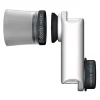 Olloclip Photo & Video-- Macro Pro Lens Set - White / White Clip - iPhone 6 / 6s / 6 Plus / 6s Plus - Macro 7X 14X 21X - Lens Set - Avvenice