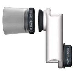 Olloclip Photo & Video-- Macro Pro Lens Set - White / White Clip - iPhone 6 / 6s / 6 Plus / 6s Plus - Macro 7X 14X 21X - Lens Set - Avvenice