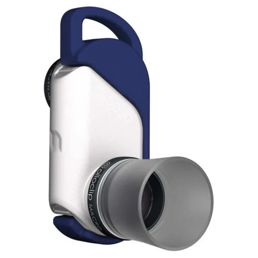 Olloclip Photo & Video-- Macro Pro Lens Set - White / White Clip - iPhone 6 / 6s / 6 Plus / 6s Plus - Macro 7X 14X 21X - Lens Set - Avvenice