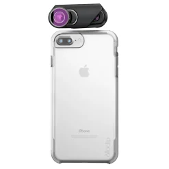 Olloclip Case-- Ollo Case - Frosted Clear - iPhone 8 Plus / 7 Plus - iPhone Transparent Cover - Professional Cover - Avvenice
