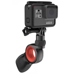 Olloclip Photo & Video-- Pivot - Black / Red - iPhone - GoPro - Samsung - Professional Staff Foto Video - Avvenice