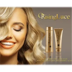 ORising Beauty Hair Care|Natural Cosmetics-- 24k Gold Mask with Hyaluronic Acid - ORising Luce - Gold - Professional Luxury - Avvenice