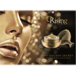 ORising Beauty Natural Cosmetics-- My Golden Secret Lifting Firming Gold Cream - Gold - Anti Aging Cream - Professional Luxury - Avvenice