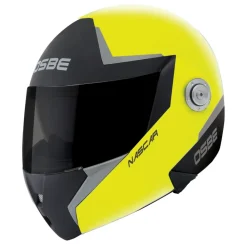 Osbe Italy Helmets-- Nascar Yellow - Motorcycle Helmet - High Quality - Made in Italy - Avvenice