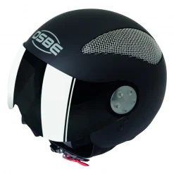 Osbe Italy Helmets-- Summer Black Matt - Motorcycle Helmet - High Quality - Made in Italy - Avvenice