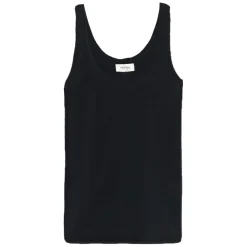 Ottod'Ame Tops-Ottod'Ame - Ribbed Tank Top - Black - Top - Luxury Exclusive Collection - Avvenice