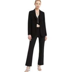 Ottod'Ame Jackets-Ottod'Ame - Single Breasted Combed Wool Jacket - Black - Jacket - Luxury Exclusive Collection - Avvenice