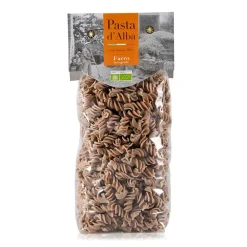 Pasta d'Alba Pasta & Cereals-Pasta d'Alba - Organic Fusilli with Whole Wheat Flour - Artisan Line - Artisan Organic Italian Pasta - Avvenice