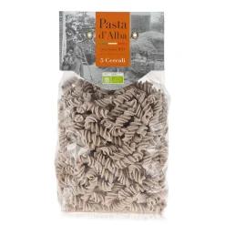 Pasta d'Alba Pasta & Cereals-Pasta d'Alba - Organic Fusilli with Five Organic Grains - Artisan Line - Artisan Organic Italian Pasta - Avvenice