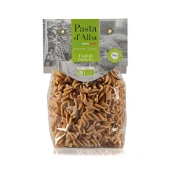 Pasta d'Alba Pasta & Cereals-Pasta d'Alba - Organic Fusilli with White Bean - Gluten Free Line - Artisan Organic Italian Pasta - Avvenice