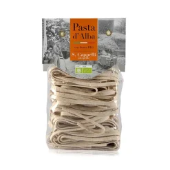 Pasta d'Alba Pasta & Cereals-Pasta d'Alba - Organic Tagliatelle with Senatore Cappelli Durum Whole Buckwheat - Artisan Line - Artisan Organic Italian Pasta - Avvenice