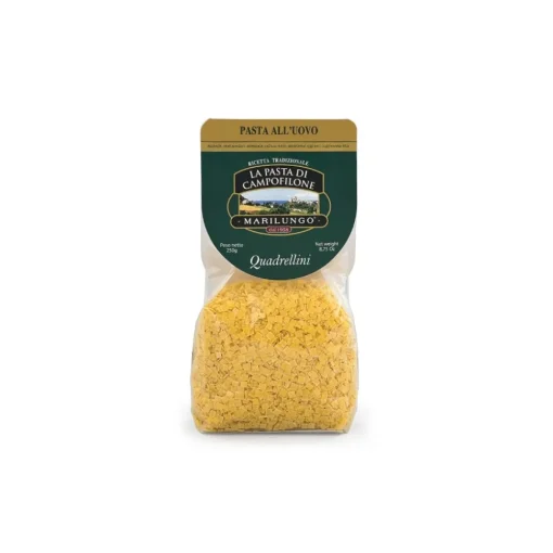 Pasta Marilungo Pasta & Cereals-- Quadrellini - Short Pasta Drawn - Pasta of Campofilone - Avvenice