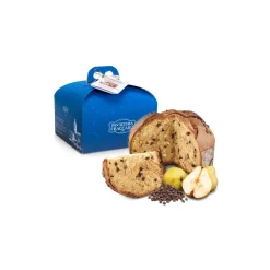 Fraccaro Spumadoro Sweets-Pasticceria Fraccaro - Chocolate and Pear Panettone - Case Line - Artisan Panettone - - Avvenice