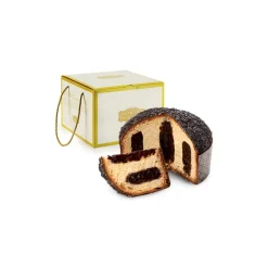Fraccaro Spumadoro Sweets-Pasticceria Fraccaro - Gianduia Cream Panettone - Gold Box - Artisan Panettone - - Avvenice