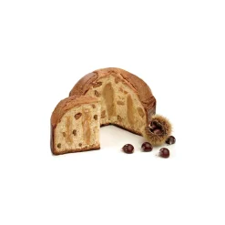 Fraccaro Spumadoro Sweets-Pasticceria Fraccaro - Panettone with Marron Glacé - Tin Line - Artisan Panettone - - Avvenice