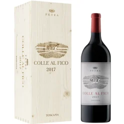 Petra Wines-- Colle al Fico - D.O.C.G. - Magnum - Wooden Box - Red Wines - Luxury Limited Edition - 1,5 l - Avvenice