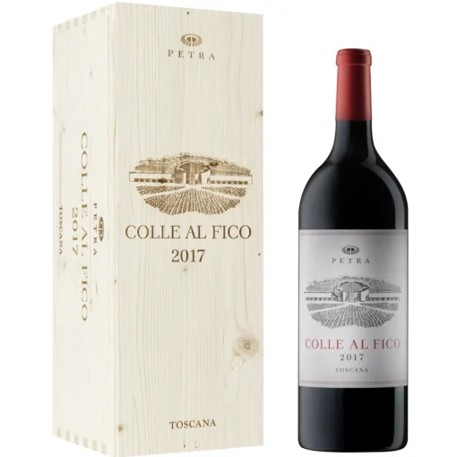 Petra Wines-- Colle al Fico - D.O.C.G. - Magnum - Wooden Box - Red Wines - Luxury Limited Edition - 1,5 l - Avvenice