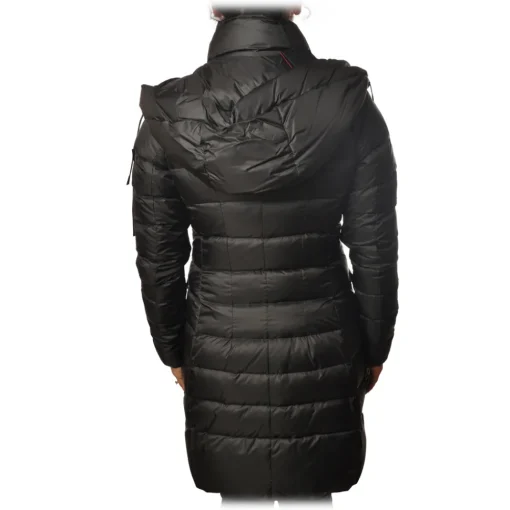 Peuterey Jackets-- Fayola Jacket 3/4 Screwed Model - Black - Jacket - Luxury Exclusive Collection - Avvenice