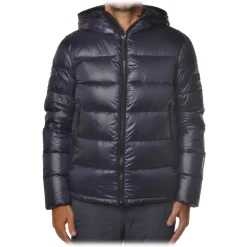 Peuterey Jackets-- Honova Jacket with Fixed Hood - Blue - Jacket - Luxury Exclusive Collection - Avvenice