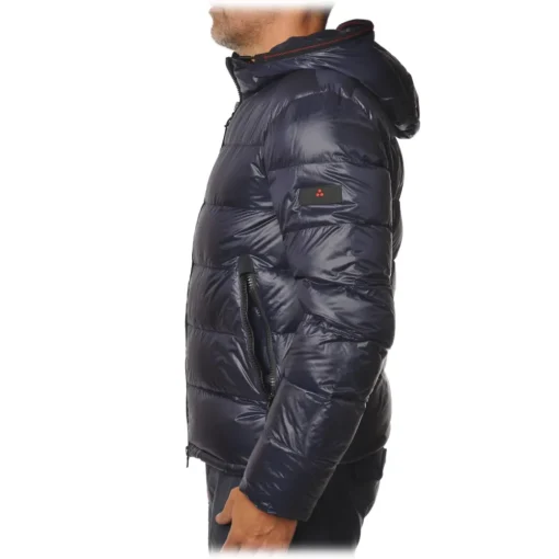 Peuterey Jackets-- Honova Jacket with Fixed Hood - Blue - Jacket - Luxury Exclusive Collection - Avvenice