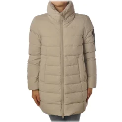 Peuterey Jackets-- Jacket with Standing Collar Franz Model - Cream - Jacket - Luxury Exclusive Collection - Avvenice