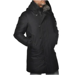 Peuterey Jackets-- Kasa Parka with Two Flap Pockets - Blue - Jacket - Luxury Exclusive Collection - Avvenice