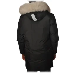 Peuterey Jackets-- Magina Jacket Lenght 3/4 Model - Black - Jacket - Luxury Exclusive Collection - Avvenice