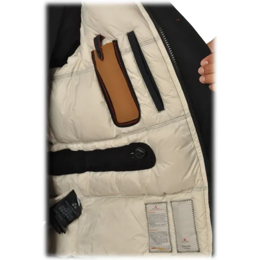 Peuterey Jackets-- Migisi Jacket with Fixed Hood and Removable Fur - Blue - Jacket - Luxury Exclusive Collection - Avvenice