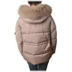 Peuterey Jackets-- Mils Short Trapeze Model Jacket - Beige - Jacket - Luxury Exclusive Collection - Avvenice