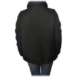 Peuterey Jackets-- Okal Short Trapeze Model Jacket - Black - Jacket - Luxury Exclusive Collection - Avvenice