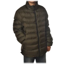 Peuterey Jackets-- Proske Bomber Jacket with Standing Collar - Green - Jacket - Luxury Exclusive Collection - Avvenice