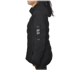Peuterey Jackets-- Quilted and Stretch Down Jacket Canie Model - Black - Jacket - Luxury Exclusive Collection - Avvenice