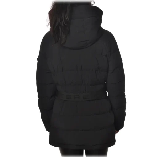 Peuterey Jackets-- Quilted and Stretch Down Jacket Canie Model - Black - Jacket - Luxury Exclusive Collection - Avvenice
