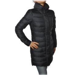 Peuterey Jackets-- Quilted Down Jacket in Nylon Sobchak Model - Blue - Jacket - Luxury Exclusive Collection - Avvenice