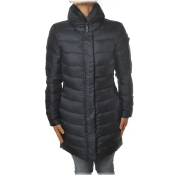 Peuterey Jackets-- Quilted Down Jacket in Nylon Sobchak Model - Blue - Jacket - Luxury Exclusive Collection - Avvenice