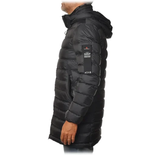 Peuterey Jackets-- Rubio Jacket 3/4 Model with Hood - Blue - Jacket - Luxury Exclusive Collection - Avvenice