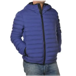 Peuterey Jackets-- Short Jacket with Contrasting Zip Juewas Model - Blue Royal - Jacket - Luxury Exclusive Collection - Avvenice