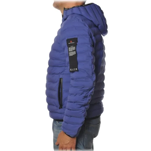 Peuterey Jackets-- Short Jacket with Contrasting Zip Juewas Model - Blue Royal - Jacket - Luxury Exclusive Collection - Avvenice