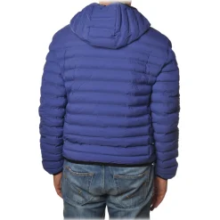 Peuterey Jackets-- Short Jacket with Contrasting Zip Juewas Model - Blue Royal - Jacket - Luxury Exclusive Collection - Avvenice