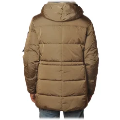 Peuterey Jackets-- SIba Jacket Elongated Model with Four Pockets - Military - Jacket - Luxury Exclusive Collection - Avvenice