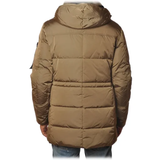 Peuterey Jackets-- SIba Jacket Elongated Model with Four Pockets - Military - Jacket - Luxury Exclusive Collection - Avvenice